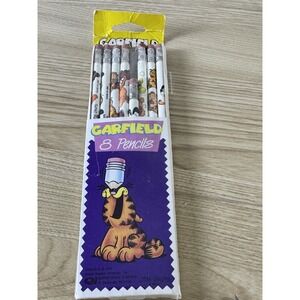 Vintage 1978 Garfield 8 Pencils Jim Davis Empire Pencil Co Odie Made USA